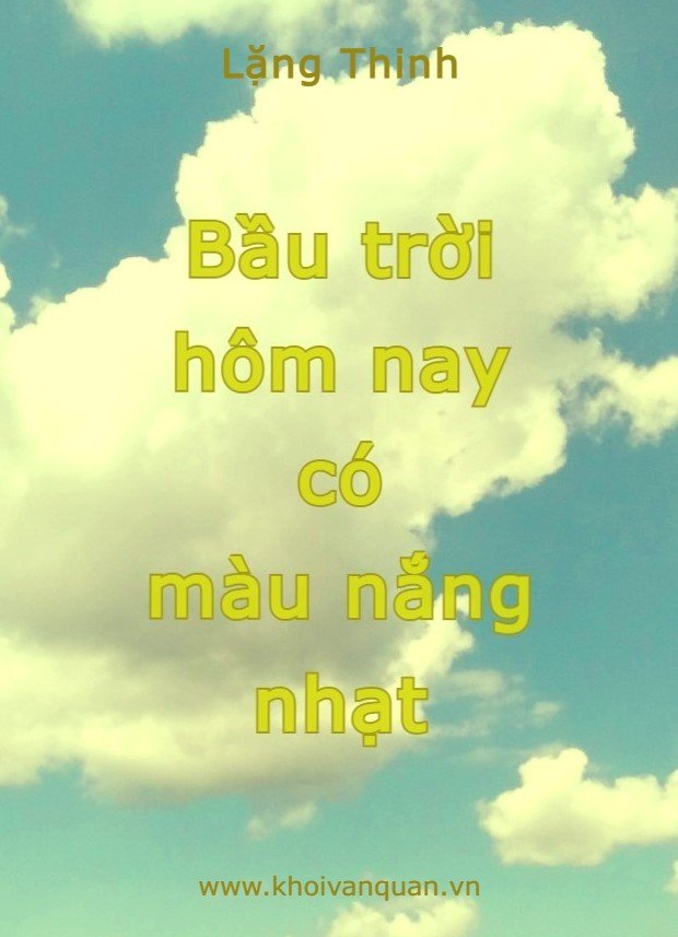 ảnh bìa bài viết Bầu trời hôm nay có màu nắng nhạt