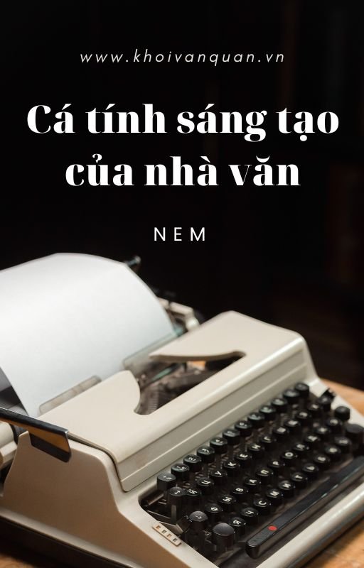 ảnh bìa bài viết Cá tính sáng tạo của nhà văn