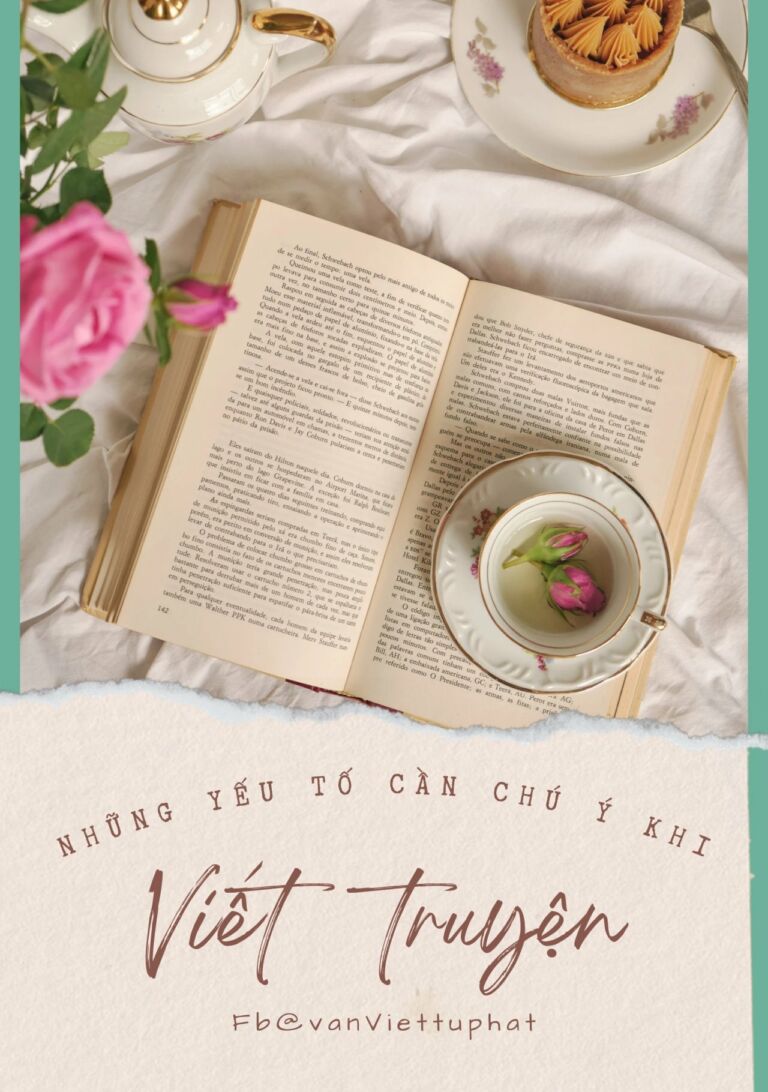 ảnh bìa bài viết Những yếu tố cần chú ý khi viết truyện.