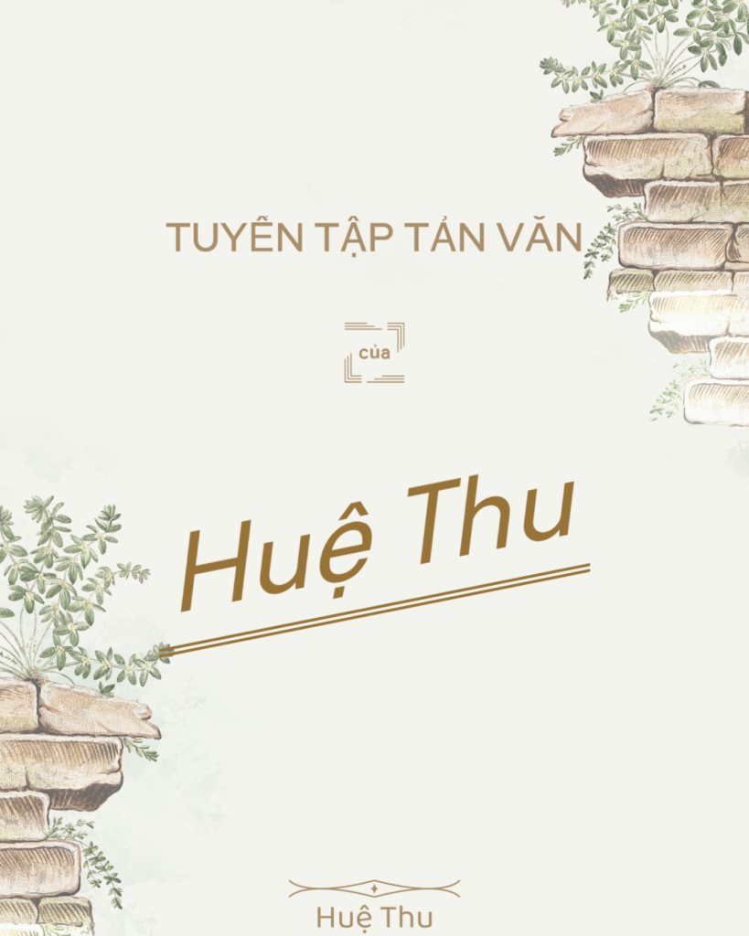 ảnh bìa bài viết Tuyển tập tản văn của Huệ Thu