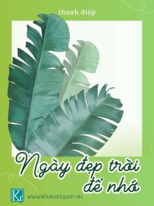 ảnh bìa bài viết Tập tản văn: Ngày đẹp trời để nhớ